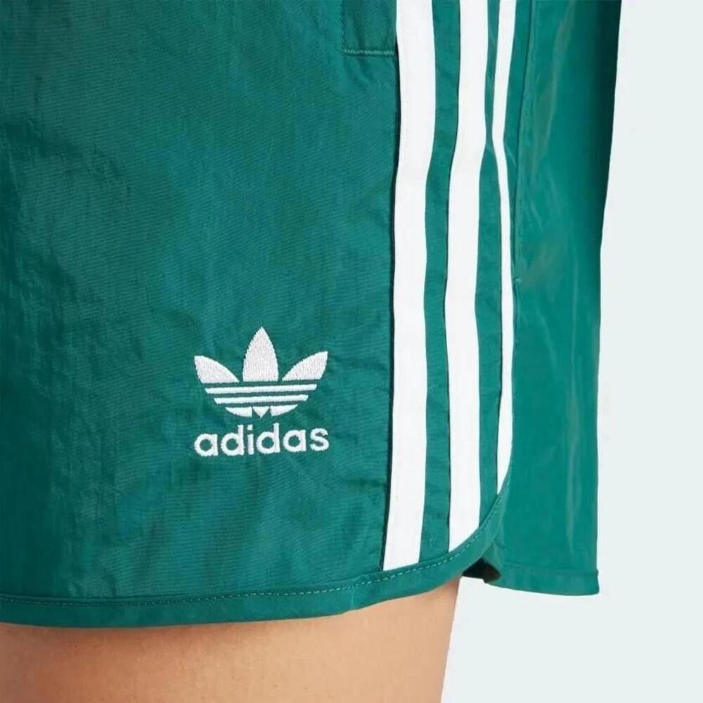 Adidas Adicolor Classics Sprinter Shorts Men's XS Green Flat Front Active SRT167 - Picture 2 of 6